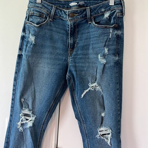 Old Navy Rockstar Mid Rise Cotton Blend Denim Jeans - Picture 3 of 11